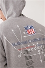 Универсальная толстовка оверсайз с принтом NFL артикул 152831269