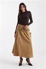 Юбка-круг с завязками артикул 154340878