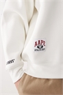 Свитшот Aape by A Bathing Ape с принтом на спине артикул 150152302