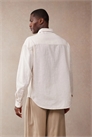 Рубашка из смешанного льна в стиле оверсайз 90-х годов артикул 133329935