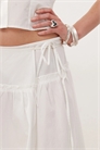 Юбка из поплина с заниженной талией co-ord артикул 140076597