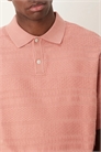 Поло с вязаной текстурой артикул 143246057