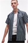 Рабочая рубашка с коротким рукавом и несколькими полосками артикул 141861500