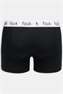 Набор из 5 хлопковых боксеров FCUK с эластичной резинкой артикул 150241873