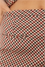Мини-юбка A-силуэта Marie Check артикул 147590914