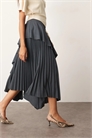 Юбка с индивидуально скроенными складками артикул 147619296