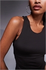 Спортивная майка Icon с открытой спиной, встроенным бюстгальтером и съемными вставками артикул 143459915