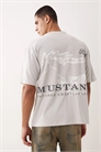 Футболка свободного кроя с принтом Ford Mustang артикул 150987264