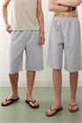 Увеличенные шорты-лонглайн унисекс артикул 144135041