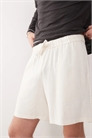 Шорты из смешанного льна артикул 140393018