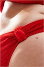 Бикини с завязками на боках и высокой талией артикул 136643630