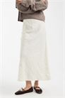 Макси-юбка из гофрированного атласа артикул 152626553