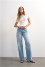 Джинсы Ember с низкой посадкой и широкими брючинами артикул 149616106