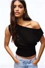 Топ с лодочным вырезом артикул 156594719