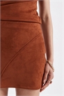 Мини-юбка из искусственной замши co-ord артикул 155766217