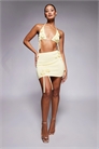Мини-юбка с вязаным корсажем из коллекции «Флора» co-ord артикул 141793164