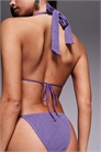 Бикини-трусики с завязками по бокам и металлическими элементами артикул 151303164