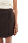 Мини-юбка из искусственной замши артикул 147620280