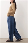 Джинсы со средней посадкой и широкими брючинами артикул 153118730