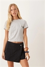 Юбка-шорты с боковой застежкой артикул 148603270