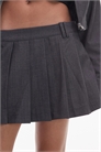 Юбка-шорты из фенхеля с плиссировкой артикул 150228374