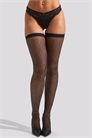 Чулки на резинке с стразами артикул 154916440