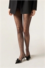 Прозрачные колготки в горошек артикул 153375011