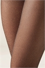 Колготки из микросетки плотностью 50 ден с блестками артикул 153374817