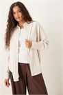 Рубашка-оксфорд свободного кроя в стиле «бойфренд» артикул 148216123