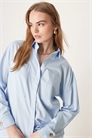 Рубашка из хлопкового поплина co-ord артикул 140464694