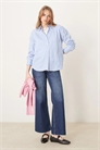 Рубашка свободного кроя артикул 139103803