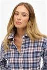 Рубашка-бойфренд из фланели артикул 151585973