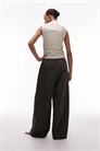 Брюки-кюлоты с широкими штанинами артикул 150562912