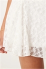 Мини-юбка из кружева Godet артикул 142515399