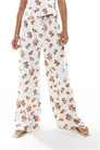 Брюки в стиле пижамы с вышиванием и завязками на талии co-ord артикул 140700922