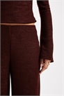 Брюки с широкими штанинами из ткани с ворсовой текстурой co-ord артикул 151218831