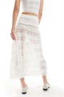 Макси-юбка-сарафан с кружевной текстурой и многослойным кроем co-ord артикул 133642746