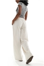 Брюки из льна с широкими брючинами в стиле «Haven» артикул 142514215