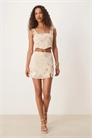 Мини-юбка с вышивкой и пайетками co-ord артикул 142912596