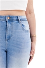 Джинсы-клёш с высокой талией от Sally артикул 133584798