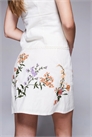 Юбка-парео из льняной ткани с вышивкой co-ord артикул 143261279