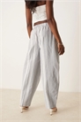 Брюки-бочки под лен артикул 140861353