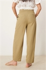 Брюки из льна с индивидуальным кроем и отворотом, который можно носить по-разному артикул 140133902