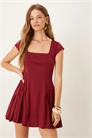 Мини-платье Godet артикул 149520815
