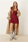 Мини-платье Godet артикул 149520815