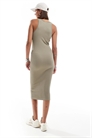 Платье-миди в стиле «рейсер» с ребристой нижней частью артикул 136883808