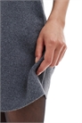 Мини-юбка из трикотажа с декоративными швами co-ord артикул 147763060