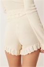 Шорты с вязаной оборкой co-ord артикул 142999051