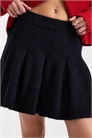 Мини-юбка из гофрированного трикотажа артикул 152833347