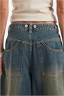 X006 Джинсы XL с широкими брючинами артикул 148996760